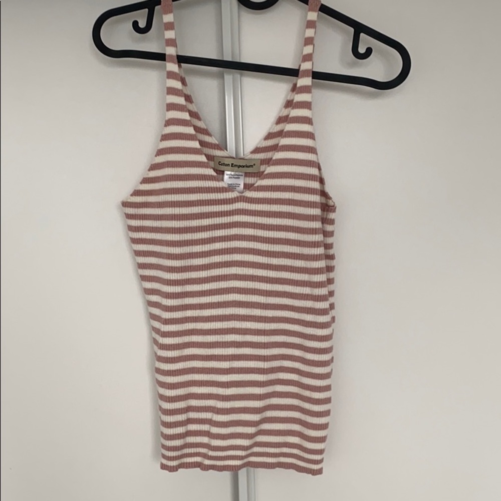 Knit tank top